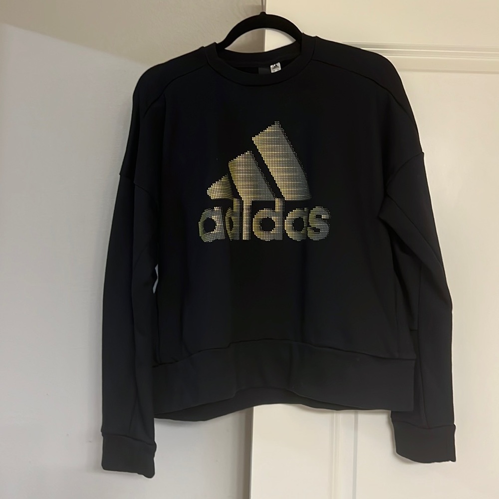 Adidas ID Glam Sweatshirt  in Black (Originally $60)